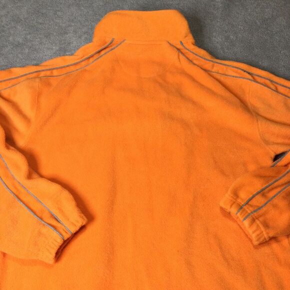 Tennessee Vols Jacket Size‎ M Orange Fleece 1/4 Zip Pullover Pro Edge - Picture 5 of 8